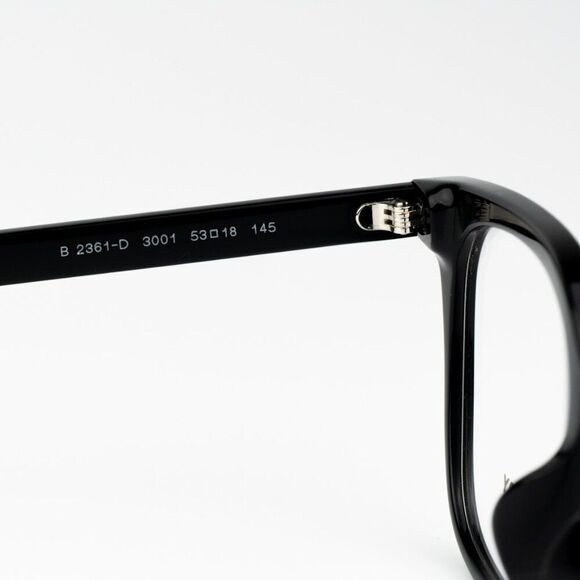 NEW Burberry BE2361D 3001 Black Square Unisex Eyeglasses BE 2361D - Picture 8 of 9